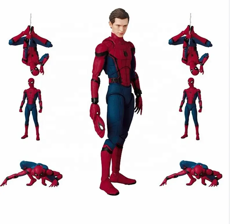 Hohe qualitat 15CM Spinne Mann Spielzeug Tom Holland PVC Action Figure Spiderman Sammlung Spielzeug mit box