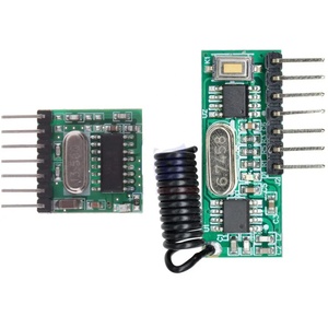1-12 tasti a pulsante telecomando IR RF con modulo ricevitore Wireless RX480E codice fisso personalizzato/telecomandi Rolling Learning Code
