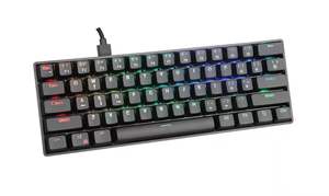 Caja de regalo para teclado de ordenador portátil, caja de regalo personalizada, con retroiluminación, 61 teclas