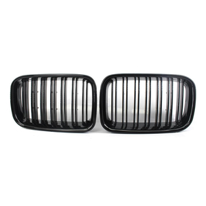 כפול sat גריל גריל עבור <span class=keywords><strong>bmw</strong></span> מבריק שחור e36 3-סדרה m3 318i 325i 1992 - 1996 51138122237 51138122238