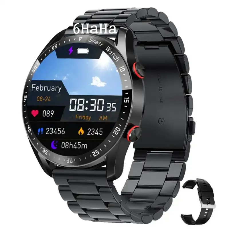 Huawei hw20 Smartwatch người đàn ông Bluetooth cuộc gọi Heart Rate giám sát không thấm nước thể dục thể thao Tracker ECG + PPG dây đeo cổ tay thép
