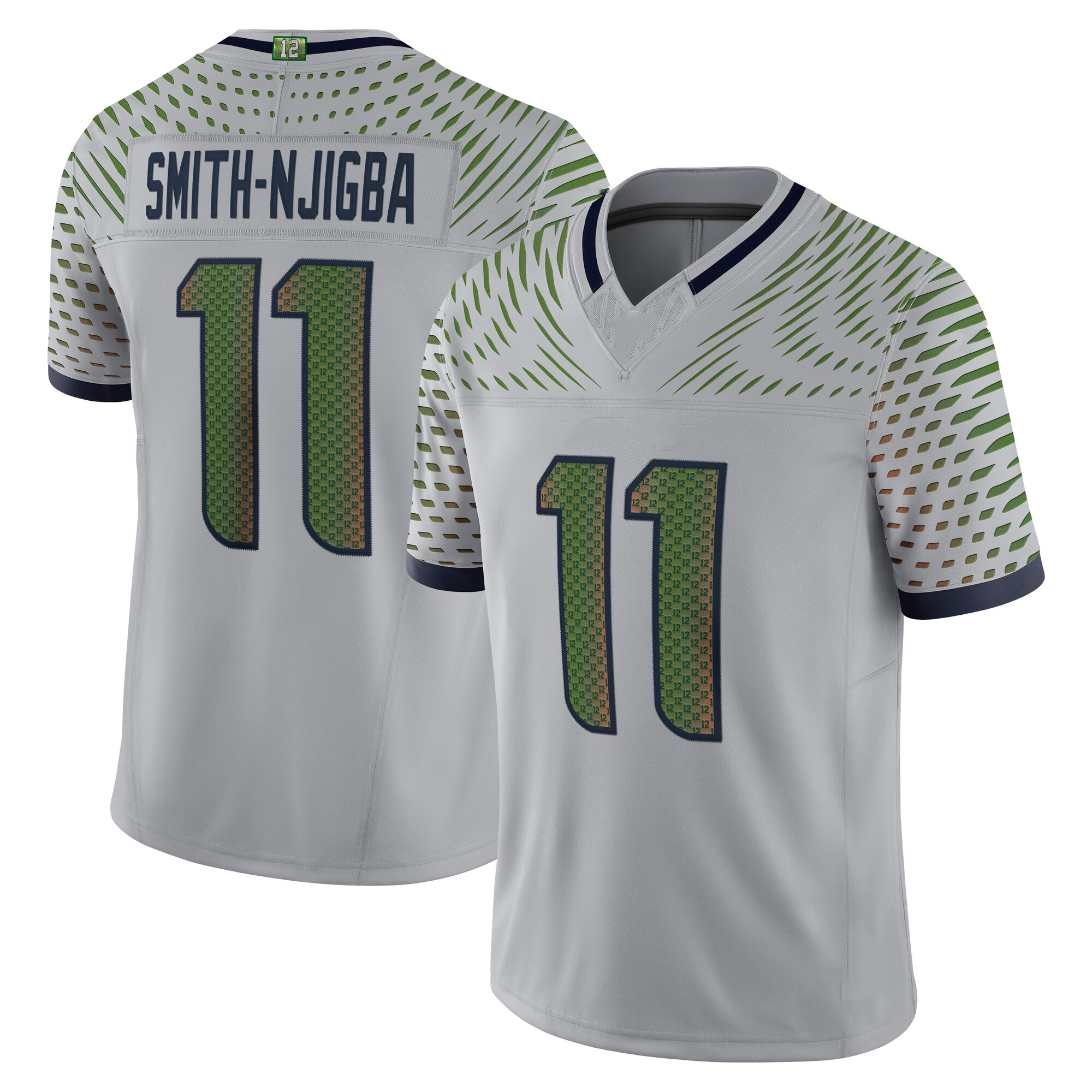 11 Rivalità Smith-Njigba Grigio