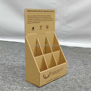 高品质的定制超市结帐纸板避孕套货架，纸板计数器展示架 - Product Image 3