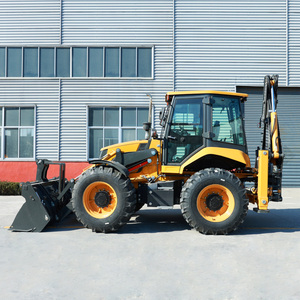 CE Alta Qualidade Venda Quente Mini Retroescavadeira Máquina Articulado Front End Wheel <span class=keywords><strong>Loader</strong></span> 4wd Feito na China Fábrica