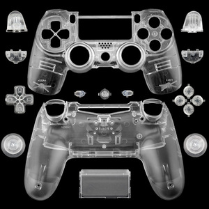 <strong>Customized</strong> Transparent Clear Housing Replacement <strong>Shell</strong> Case for <strong>PS4</strong> <strong>Controller</strong> <strong>Shell</strong>