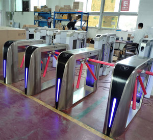 Sistema di controllo automatico del tornello di disinfezione della carta di Id/Ic della carta del tornello del treppiede con la disposizione del accettore della moneta - Product Image 1