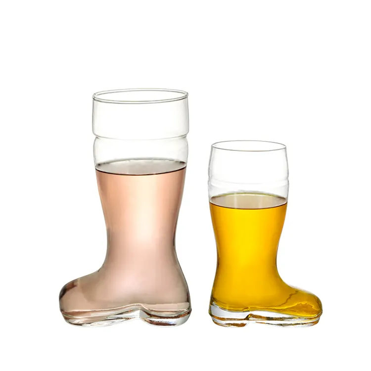 MEIZHILI Lot de 2 tasses en verre de qualité 20oz et 1L pour les célébrations de l'Oktoberfest pouvant contenir plus de 2 bières