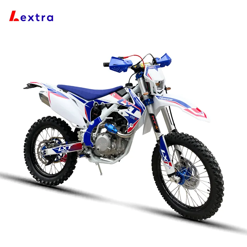 Lextra Water Cooling Racing Motorcycles Enduro 250CC 4 Stroke Offroad Dirt Bikes With Taiwan HTW Suspension