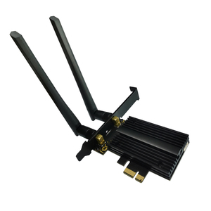 Wifi senza fili 6E scheda di rete con alta velocità 2.4GHz/5.8GHz/6GHz frequenza BT5.2 pci-e porta Intel AX210 chipset per computer - Product Image 1
