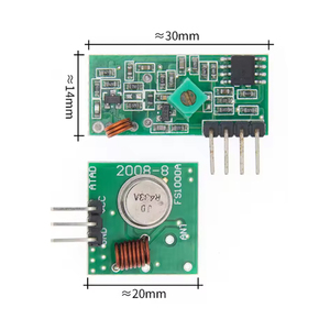 433Mhz RF Wireless trasmettitore e ricevitore Kit 5V DC