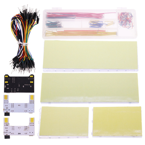 <strong>3.3V</strong>/5V MB102 Breadboard power module+MB-102 830 points Prototype Bread board for <strong>arduino</strong> kit +65 jumper wires wholesale - Product Image 2