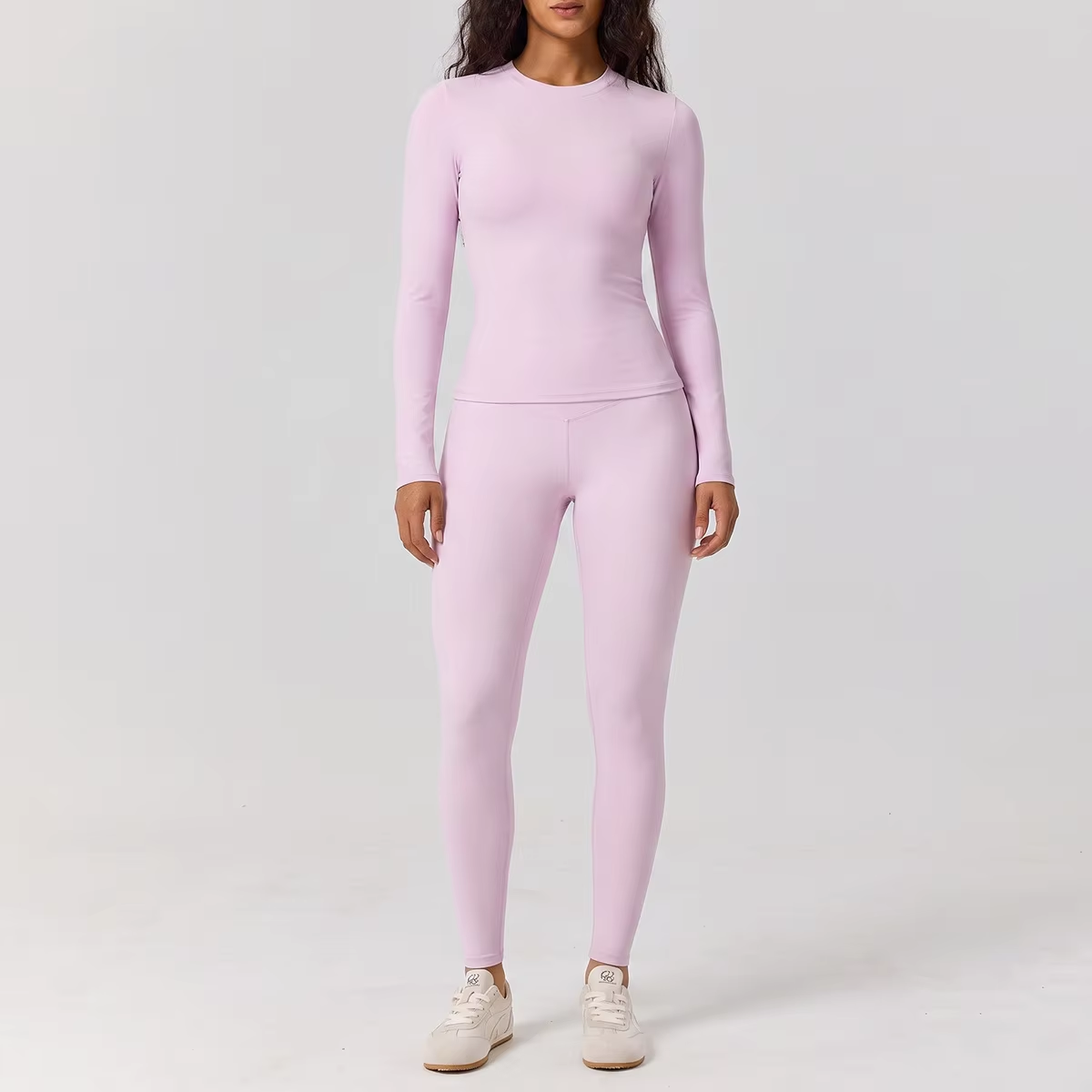 Pantalon rose à manches courtes