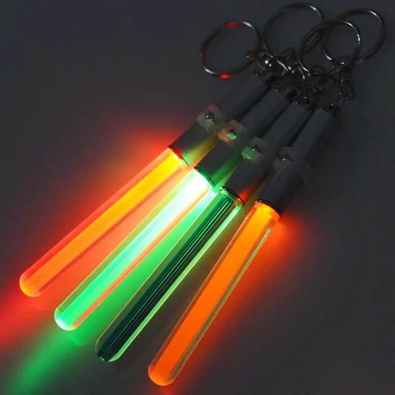 Chaveiro personalizado com iluminador, suporte campeão de titânio com luz