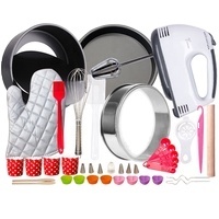 <strong>Baking</strong> Kit for Beginners Cake Molds Full Oven Kit for <strong>Baking</strong> Set Pizza Pans Small - Product Image 2