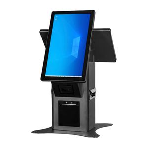 Quiosco POS de pantalla táctil dual de 15 pulgadas Sistema Windows Intel I3/i5/J4125/J6412 CPU Terminal de pago de pedido automático Caja registradora POS - Product Image 6