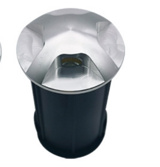 LED-Lichtdurchlässige vergrabene Lampe, 1 W, für den Außenbereich, regensicher, eingebettete Gartenhof-Stufen-Seitenbeleuchtung, Erdgeschoss-Stehlampe