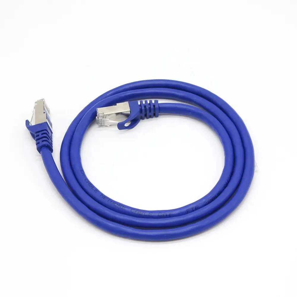 High Ethernet Jumper Cable 0.5m 1m 3m 5m 10m 20m 30m 50m RJ45 8P8C Shielded FTP Cat5 Cat5e Cat6 Patch Cord