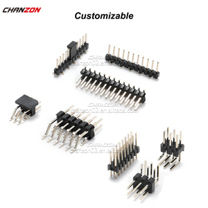Stecker Buchse Stecker 0,8 1 2 1,27 2,54 5,08mm Abstand 2 3 4 5 6 10 20 40 44 Pin Single Dual Multiple Row Round - Product Image 2