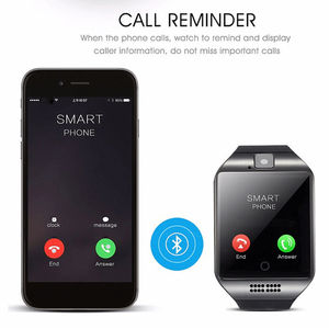 売れ筋Q18ワイヤレススマートウォッチSimTfカード電話Gsmカメラヘルスウォッチスマートすべての電話Androidウェアラブルデバイス - Product Image 3