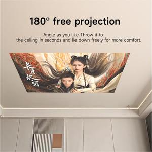 Popüler projektör HY300 hızlı kablosuz bağlantı 4k HD ev sineması akıllı projektör kablosuz aynı projeksiyon ekranı - Product Image 4