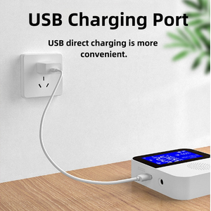 2,9 дюймов ЖК-экран Wi-Fi датчик температуры влажности детектор USB умный цифровой датчик температуры влажности - Product Image 4