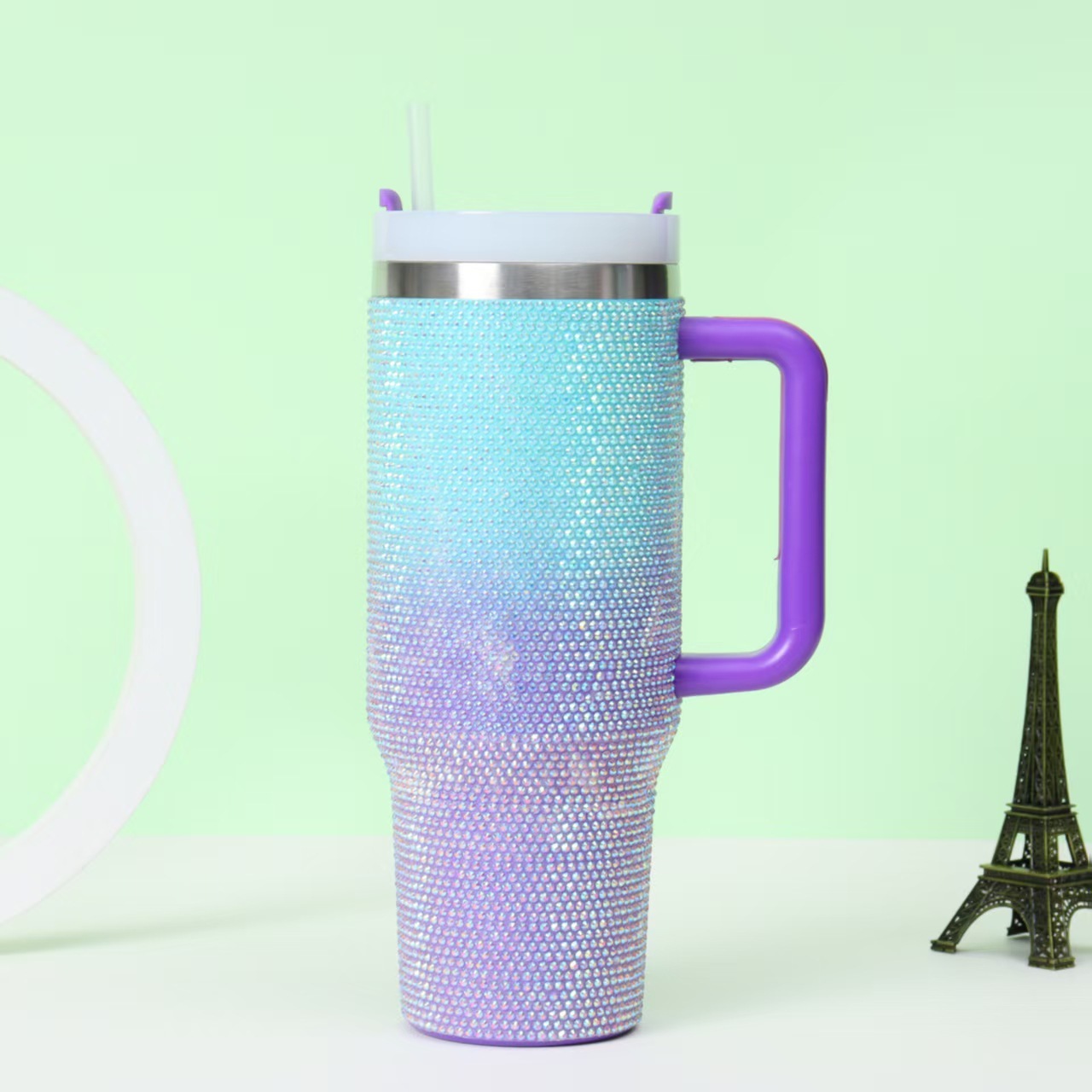 Dégradé bleu violet