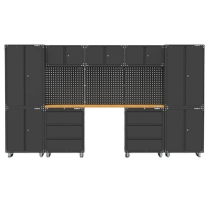 批发金属车库柜工具机械车间工作台工具箱 - Product Image 6