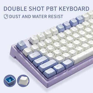 2025 recién llegados Teclado mecánico de juego intercambiable en caliente teclado de escritorio con cable 83 teclas teclado de juego para PC funda de ordenador - Product Image 4