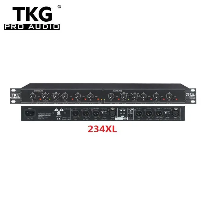 TKG-sistema de sonido para karaoke, 234XL, dj, para rendimiento de escenario, profesional, dsp, crossover, pa