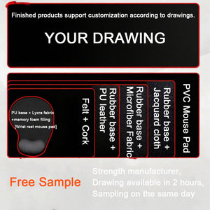 Tùy chỉnh XXL 900x400mm 4mm dày Chuột chơi game <span class=keywords><strong>Pad</strong></span> chống trượt cơ sở cao su khâu cạnh chống xước không dây chống nước - Product Image 2