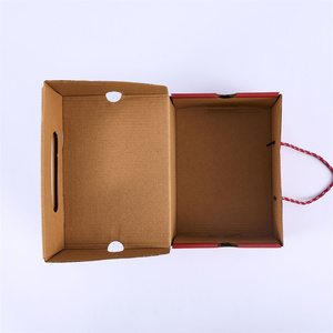 新设计特色图案环保包装盒便携式牛皮纸瓦楞纸箱 - Product Image 6