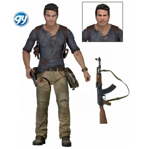 アンチャーテッド4ネイサン・ドレイク関節可動フィギュアモデル箱入り