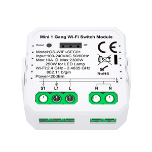 スマートWiFiスイッチモジュール10A1ギャング2ウェイライトスイッチワイヤレスリモートコントロール自動化スイッチ - Product Image 2