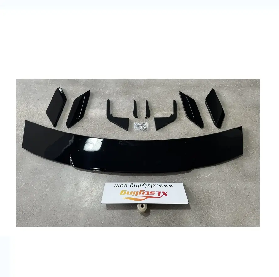 Kit de carrocería de conversión de coche XLstyling, alas de alerón trasero para BMW G20 LCI, plástico ABS, negro brillante