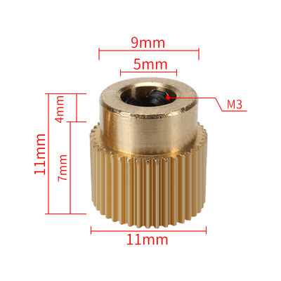 Roue en laiton Mk8 à 40 dents