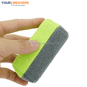 New Sponge lớp phủ <span class=keywords><strong>Applicator</strong></span> Pads sợi nhỏ xe chi tiết không thấm nước <span class=keywords><strong>Applicator</strong></span> 9x4x4cm sợi nhỏ miếng bọt biển - Product Image 5
