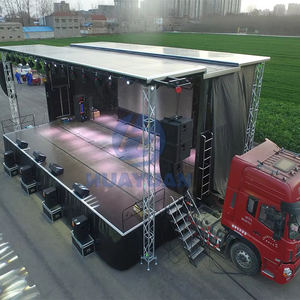 Line Array Truss per concerto suono semirimorchio Mobile palco - Product Image 1