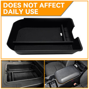 Interior Central Control Storage Box Tray Compatible Armrest Hidden Drawer <strong>Cup</strong> Holder for <strong>Toyota</strong> Land Cruiser Prado 250 - Product Image 4