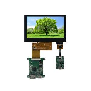 Display LCD Touch TFT da 4.3 pollici con scheda di interfaccia Audio-Video per il collegamento con Raspberry Pi - Product Image 3
