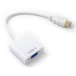 HDMI M至D-Sub (VGA) F适配器公，带聚氯乙烯护套组合屏蔽，用于扬声器和DVD播放器，用于HDMI至VGA Cabl - Product Image 4