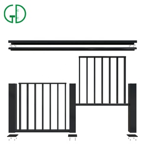 Çin GD için korkuluk tasarımı balkon fiyatları açık veranda kompozit güverte sistemi mesajları tasarım evi alüminyum korkuluk - Product Image 3