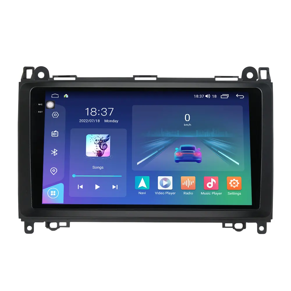 MEKEDE android car multimedia car touch obd gps autoradio Stereo per Benz B200 Sprinter W906 W639 classe AB W169 W245