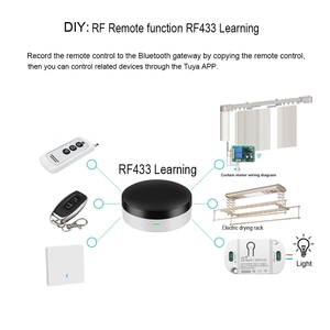 Alles in einem WiFi Smart Universal BT Mesh Hub Tuya RF 433 MHz IR-Fernbedienung für Google Alexa Smart Home - Product Image 3