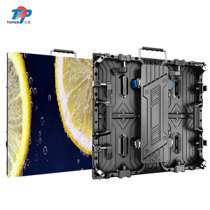 TOPLED supporto da pavimento portatile parcheggio pubblicità programmabile rotante p3 segno a scorrimento schermo 3d bordo del display a led sul bordo della strada - Product Image 3