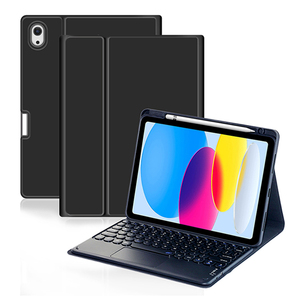iPad第10代2023 2022 10.9英寸带键盘的触摸板键盘外壳 - Product Image 1
