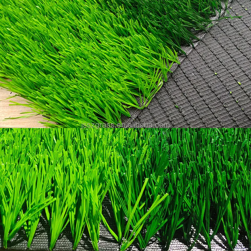 50mm yeşil sentetik çim açık spor çim futbol sahası için futsal futbol sahası suni çim