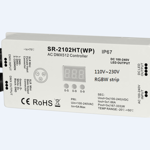 DMX контроллер DMX декодер для 110-120 в RGB RGBW светодиодная полоса 220-230 в RGB RGBW светодиодная полоса DMX декодер - Product Image 1