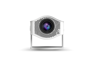 Junfactory fabrika Android 11 HM400 pro 200 Ansi lümen ücretsiz projeksiyon 4k Android 180 ° akıllı BT 5.0 Mini taşınabilir projektör - Product Image 4
