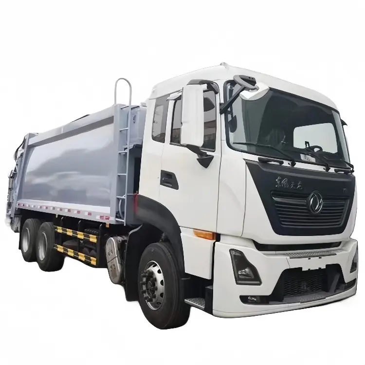Dongfeng задний двухмостовой компрессионный двигатель для мусоровозов 20 тонн D6.7NS6B290 мусорный бак для уборки грузовика