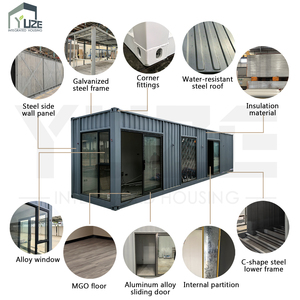 Modular Steel Container <strong>House</strong> with Expanded Layout and Circular Windows for Rural Office Workshop or Outdoor Hospitality Use - Product Image 6